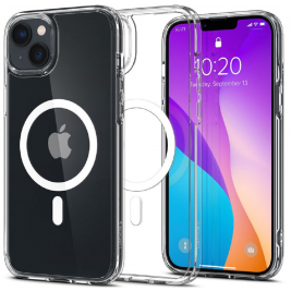 Spigen Crystal Hybrid MagFit - MagSafe Θήκη Apple iPhone 14 Plus - White (ACS04656)