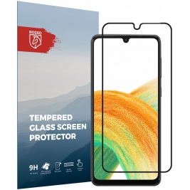 Rosso Tempered Glass - FullFace Αντιχαρακτικό Προστατευτικό Γυαλί Οθόνης Samsung Galaxy A33 5G - Black (8719246344060)