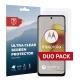 Rosso Ultra Clear Screen Protector - Μεμβράνη Προστασίας Οθόνης - Motorola Moto G73 - 2 Τεμάχια (8719246387500)