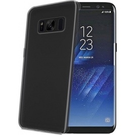 Celly Ημιδιάφανη Θήκη Σιλικόνης Samsung Galaxy S8 Plus - Black (GELSKIN691BK)