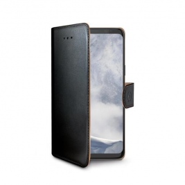 Celly Wally Θήκη - Πορτοφόλι Samsung Galaxy S9 - Black (WALLY790 )