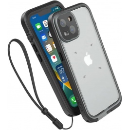 Catalyst Total Protection - Διάφανη Αδιάβροχη Θήκη Apple iPhone 14 - Stealth Black (CATIPHO14BLKM)