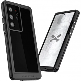 Ghostek Nautical Slim - Ανθεκτική Αδιάβροχη Θήκη Samsung Galaxy S23 Ultra - Black (GHOCAS3379)