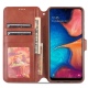 Θήκη Samsung Galaxy A20e AZNS Wallet Leather Stand-Brown