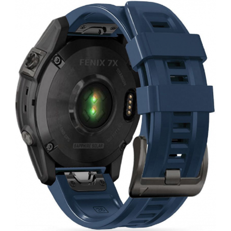 Tech-Protect Λουράκι Σιλικόνης Iconband Garmin Fenix 5/6/6 Pro/7 - Navy Blue (9589046921490)