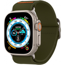 Spigen Lite Fit Ultra - Υφασμάτινο Λουράκι Apple Watch Ultra/SE/8/7/6/5/4 (49/45/44mm) - Khaki (AMP05985)