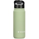 Navaris Water Jag - Μπουκάλι Νερού με Διπλά Τοιχώματα από Ανοξείδωτο Ατσάλι με Ενσωματωμένη Λαβή Μεταφοράς - BPA Free - 700ml - Green (59216.2.07)