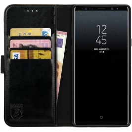 Rosso Element PU Θήκη Πορτοφόλι Samsung Galaxy Note 9 - Black (8719246155147)