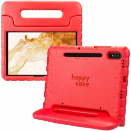 HappyCase Ανθεκτική Θήκη για Παιδιά - Samsung Galaxy Tab S8 / S7 11 - Red (8719246391408)