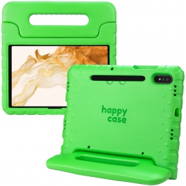 HappyCase Ανθεκτική Θήκη για Παιδιά - Samsung Galaxy Tab S8 / S7 11 - Green (8719246391422)