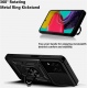 Bodycell Armor Slide - Ανθεκτική Θήκη Samsung Galaxy M33 με Κάλυμμα για την Κάμερα - Μεταλλικό Ring Holder - Black (5206015010712)