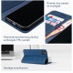 Rosso Element PU Θήκη Πορτοφόλι Apple iPhone 13 Pro Max - Blue (8719246324758)