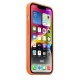 Official Apple Leather Case - Δερμάτινη Θήκη με MagSafe Apple iPhone 14 - Orange (MPP83ZM/A)