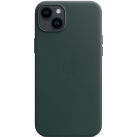 Official Apple Leather Case - Δερμάτινη Θήκη με MagSafe Apple iPhone 14 Plus - Forest Green (MPPA3ZM/A)