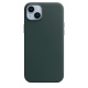Official Apple Leather Case - Δερμάτινη Θήκη με MagSafe Apple iPhone 14 Plus - Forest Green (MPPA3ZM/A)