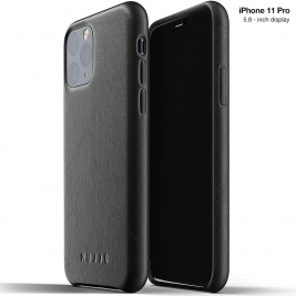 MUJJO Full Leather Case - Δερμάτινη Θήκη iPhone 11 Pro - Black (MUJJO-CL-001-BK)