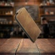 Rosso Element Vertical Flip Case - Flip Θήκη Πορτοφόλι Samsung Galaxy S23 - Brown (8719246406942)