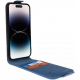 Rosso Element Vertical Flip Case - Flip Θήκη Πορτοφόλι Apple iPhone 14 Pro - Blue (8719246407017)