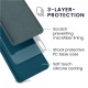 KWmobile Soft Flexible Rubber Cover - Θήκη Σιλικόνης Motorola Moto G52 / G82 - Petrol (58542.78)