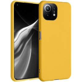 KWmobile Θήκη Σιλικόνης Xiaomi Mi 11 Lite - Honey Yellow (54726.143)