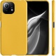 KWmobile Θήκη Σιλικόνης Xiaomi Mi 11 Lite - Honey Yellow (54726.143)