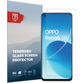 Rosso Tempered Glass - Αντιχαρακτικό Προστατευτικό Γυαλί Οθόνης Oppo Reno6 5G - Clear (8719246365812)