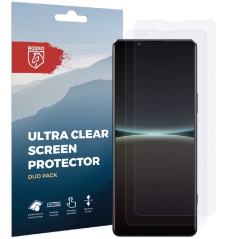 Rosso Ultra Clear Screen Protector - Μεμβράνη Προστασίας Οθόνης - Sony Xperia 5 IV - 2 Τεμάχια (8719246375583)