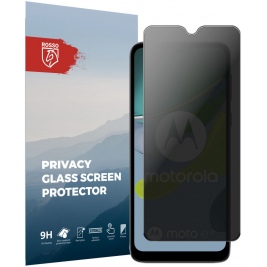 Rosso Tempered Glass Privacy - Αντιχαρακτικό Γυαλί Προστασίας Απορρήτου Οθόνης Motorola Moto E13 (8719246384455)