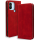 Bodycell Θήκη - Πορτοφόλι Xiaomi Redmi A2 Plus / A1 Plus - Red (5206015022012)