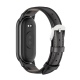 Tech-Protect Δερμάτινο Λουράκι Leatherfit - Xiaomi Smart Band 8 / 8 NFC - Black (9490713935347)
