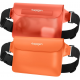 Spigen A620 Aqua Shield Waterproof Pouch Bag - Universal Αδιάβροχη Τσάντα Μέσης - IPX8 - 20 x 12 cm - Sunset / Orange - 2 Τεμάχια (AMP06021)