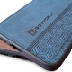 Bodycell Pattern Leather - Σκληρή Θήκη Samsung Galaxy S22 Ultra 5G - Blue (5206015068799)