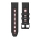 Tech-Protect Iconband Pro - Λουράκι Σιλικόνης Garmin Fenix 5/6/6 Pro/7 - Black / Red (9490713936436)