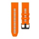 Tech-Protect Iconband Pro - Λουράκι Σιλικόνης Garmin Fenix 5/6/6 Pro/7 - Orange / Black (9319456605075)