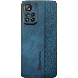 Bodycell Pattern Leather - Σκληρή Θήκη Xiaomi Redmi Note 11 Pro Plus 5G - Blue (5206015068850)