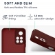 KWmobile Soft Slim Flexible Rubber Cover with Camera Protector - Θήκη Σιλικόνης Xiaomi Redmi Note 11 Pro Plus 5G με Πλαίσιο Κάμερας - Bordeaux Violet (58097.187)