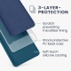KWmobile Soft Flexible Rubber Cover - Θήκη Σιλικόνης OnePlus Nord CE 2 5G - Teal Matte (58116.57)