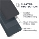 KWmobile Soft Flexible Rubber Cover - Θήκη Σιλικόνης Motorola Moto G22 - Dark Slate (58207.202)