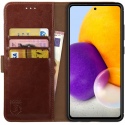Rosso Element PU Θήκη Πορτοφόλι Samsung Galaxy A72 - Brown (8719246296642)