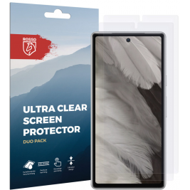 Rosso Ultra Clear Screen Protector - Μεμβράνη Προστασίας Οθόνης - Google Pixel 7a - 2 Τεμάχια (8719246384554)