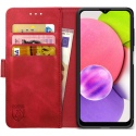 Rosso Element PU Θήκη Πορτοφόλι Samsung Galaxy A03s - Red (8719246331299)