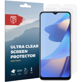 Rosso Ultra Clear Screen Protector - Μεμβράνη Προστασίας Οθόνης - Oppo A16 / A16s / A54s - 2 Τεμάχια (8719246353482)