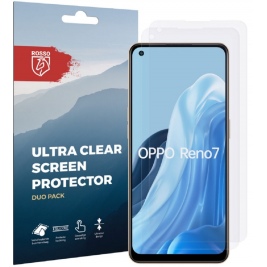 Rosso Ultra Clear Screen Protector - Μεμβράνη Προστασίας Οθόνης - Oppo Reno7 - 2 Τεμάχια (8719246375620)
