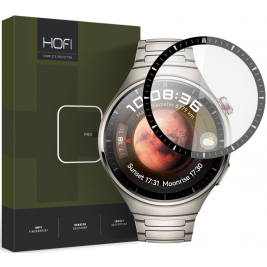 Hofi Premium Pro+ Hybrid Tempered Glass - Huawei Watch 4 Pro (48mm) - Black (9490713935637)