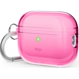 Elago Hang Case - Θήκη Σιλικόνης για Apple AirPods Pro 2nd Gen - Neon Hot Pink (EAPP2CL-HANG-NHP)