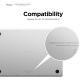 Elago Ultra Slim Hard Case - Σκληρή Θήκη MacBook Pro 14 2023 / 2021 - Dark Grey (EMB14M1PROSM-DGY)