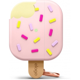 Elago AirPods Ice Cream Case - Θήκη Σιλικόνης για AirPods 3rd Gen - Lovely Pink (EAP3-ICE-LPK)