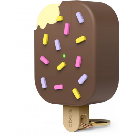Elago AirPods Ice Cream Case - Θήκη Σιλικόνης για Apple AirPods Pro 2nd Gen - Dark Brown (EAPP2-ICE-DBR)