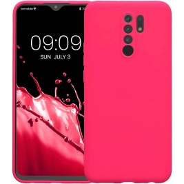 KWmobile Θήκη Σιλικόνης Xiaomi Redmi 9 - Neon Pink (52766.77)