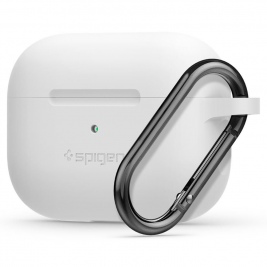 Spigen Silicone Fit Θήκη Apple Airpods Pro 1st Gen - White (ASD00534)